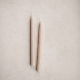 9" Beeswax Taper Candle | Salt