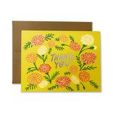 Thank You Marigolds Card