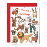 Holiday Dogs Card