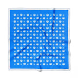 Tiny Fruits Blue Cotton Bandana