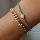 Kristi Cuban Link Bracelet