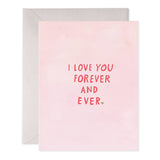 Pink Forever and Ever Card