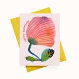 Poppy Happy Birthday Card