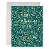 Winter Forest Christmas Card