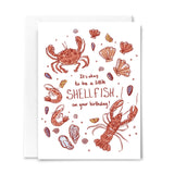 Shellfish Birthday Card
