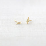 Opal Lightning Studs | 18K GV