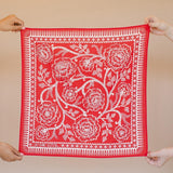 Cotton Ramble Bandana | Red Hot