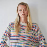 Genevieve Knit Pullover | Multi Stripe