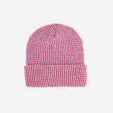 Grid Knit Beanie | Lilac