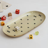 Oval Enamel Tray | House Of Suits