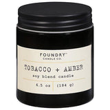 6.5 oz Candle | Tobacco + Amber
