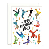 Breakdancing Birthday Card
