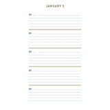 One Line A Day Journal | Denim