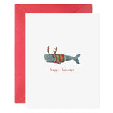 Christmas Whale Card