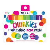 Chunkies Neon Paint Sticks | Set of 6