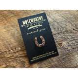 Horseshoe Enamel Pin
