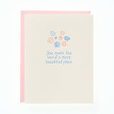 World More Beautiful Card
