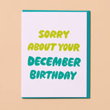 December Birthday Card