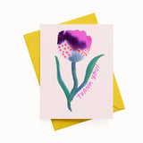 Tulip Thank You Card