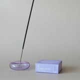 Bubble Incense Holder | Lavender Glass