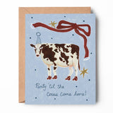 Cow Party Card
