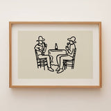 11x14 Art Print | Cowboys + Wine