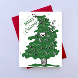 Cat In A Tree Card