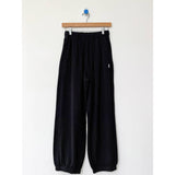 Pointelle Balloon Pants | Black