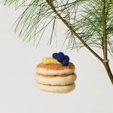 Pancakes Felt Ornament