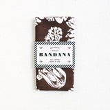 Floral Bandana | Brown