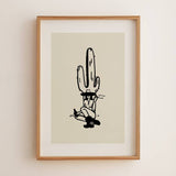 Art Print | Desert Cowgirl