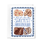 Sweetest Hanukkah Card