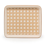 Wicker Medium Tray | Almond
