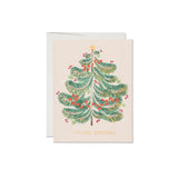 Festive Evergreen Card