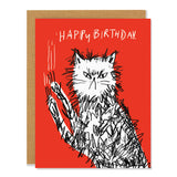 Scratchy Birthday Card