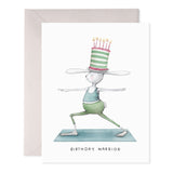 Birthday Warrior Card