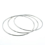 Silver Bangles | Set of 3