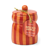 Striped Cabana Candle | Spiced Apple