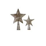 Silver Star Tree Topper