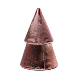 Mercury Glass Tree Candle | Pink Peppermint