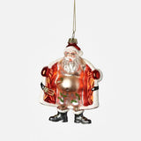 Flasher Santa Ornament