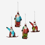 Santa Skier Ornament | Assorted