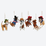 Western Dog Ornament | Assorted