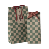 Maileg Gift Bag | Green Checker