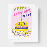 Burger Birthday Card