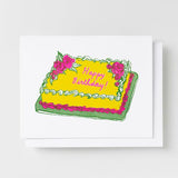 Happy Birthday Cake Card