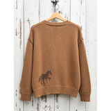 Wild Horses Cardigan | Camel