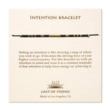 Intention Bracelet | Gold + Black
