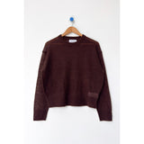 Cecile Mohair Sweater | Espresso