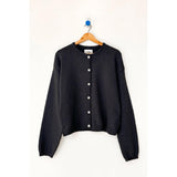 Leila Cotton Cardigan | Black